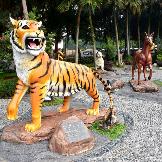 The 12 Zodiac Animals Garden 