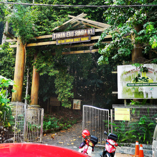 Entrance from Jalan Bukit Nenas to KL Tower