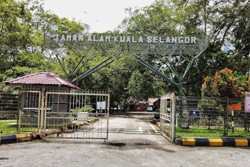 Taman Alam Kuala Selangor entrance