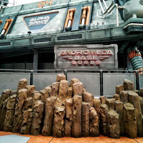 Andromeda Base at Genting Skyworlds Theme Park