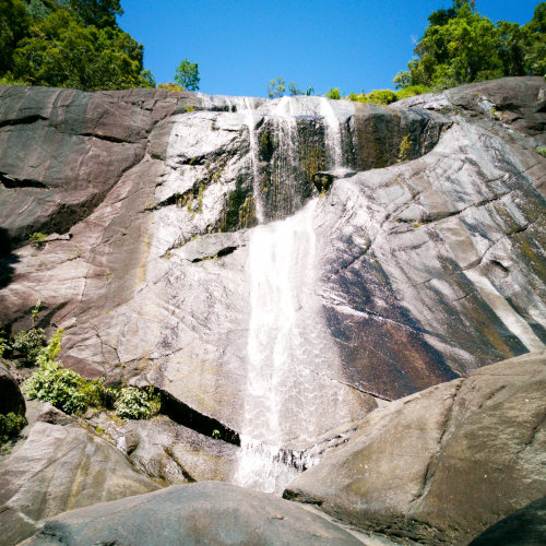 telaga tujuh waterfall