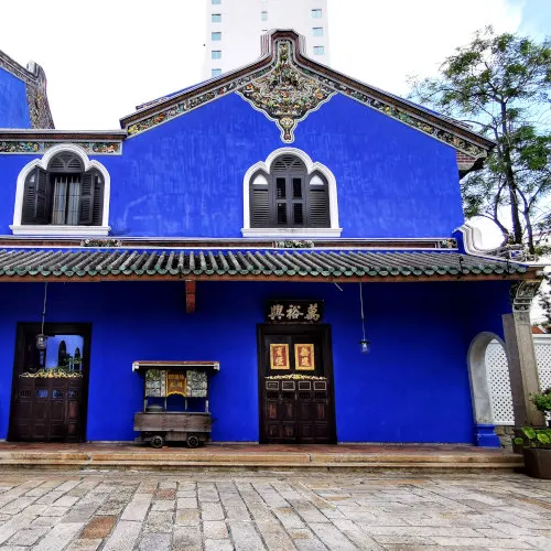 blue mansion front view 3, Cheong Fatt Tze