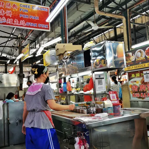 Cecil Street Market for street food