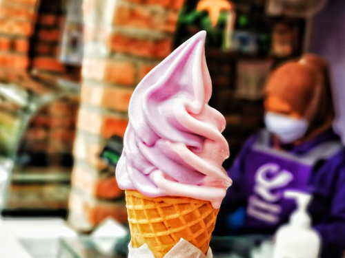 lavender ice cream. Cameron highlands attractions