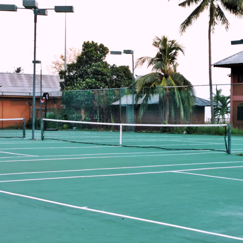 tennis court at Berjaya Tioman Resort
