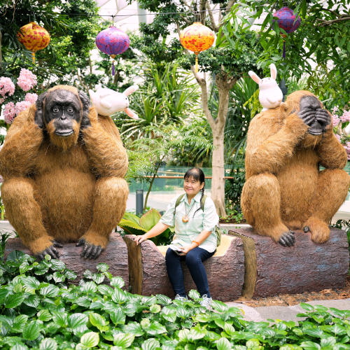 Jewel Topiary Walk orang utan