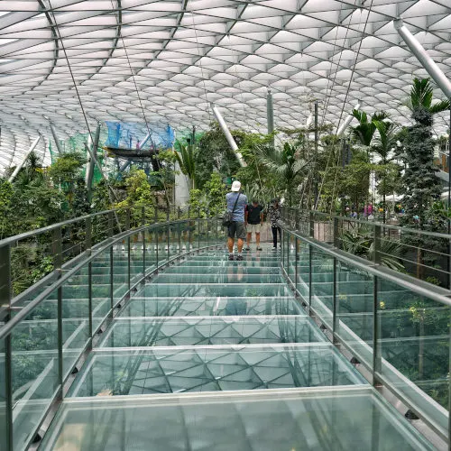 Jewel canopy bridge, Jewel Changi Airport