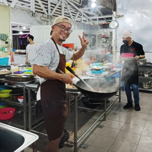 Sim Sim Seafood 6s, Sandakan food tour