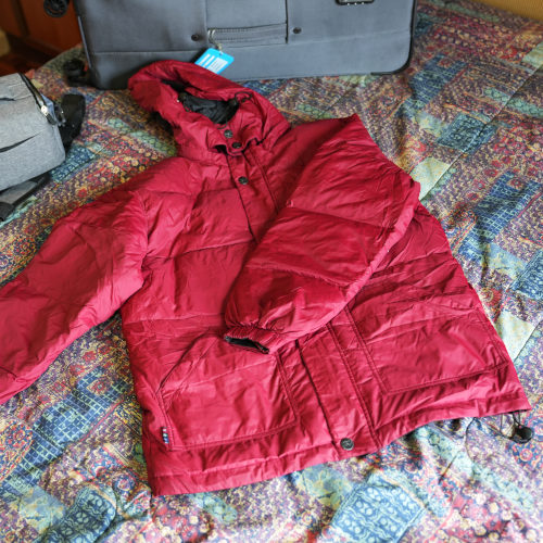 Antarctica packing list, outer shell