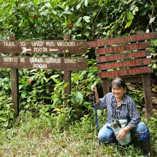 Tabin Wildlife Reserve Lipad waterfall trail