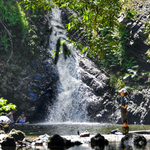 lipad waterfall , Tabin Wildlife Reserve