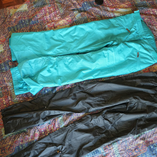 Antarctica packing list, waterproof pants