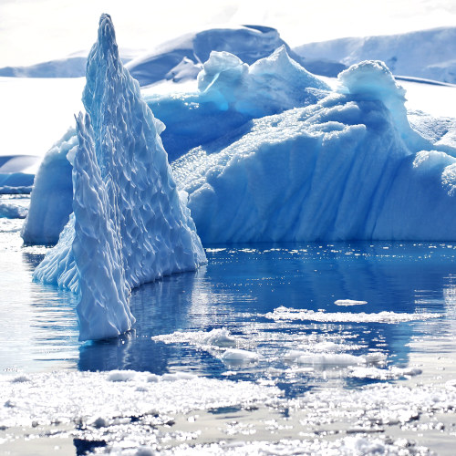 Wilhelmina Bay iceberg