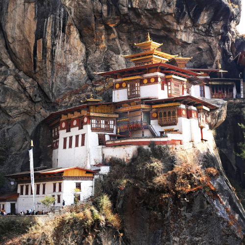 Tiger's Nest (366)-01 tiger's nest first image, Bhutan itinerary