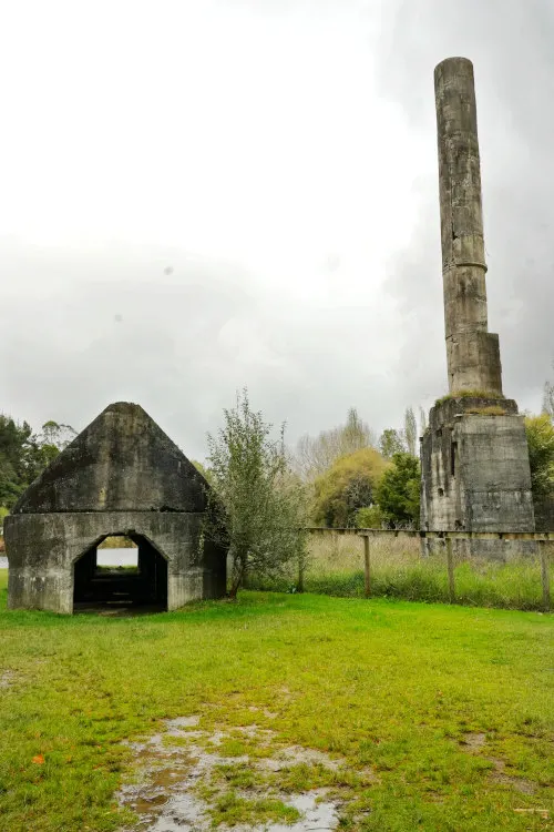 Cement works ruins