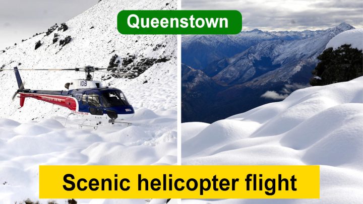 Queenstown scenic helicopter flight