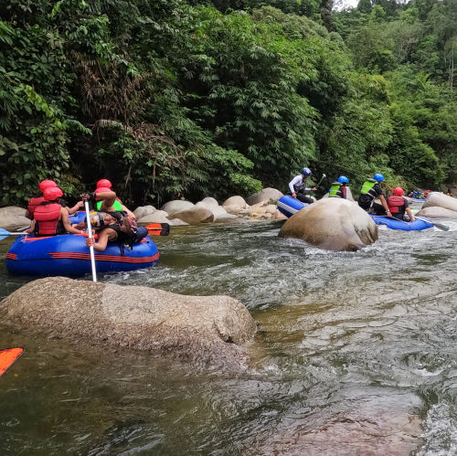 White water rafting in Gopeng