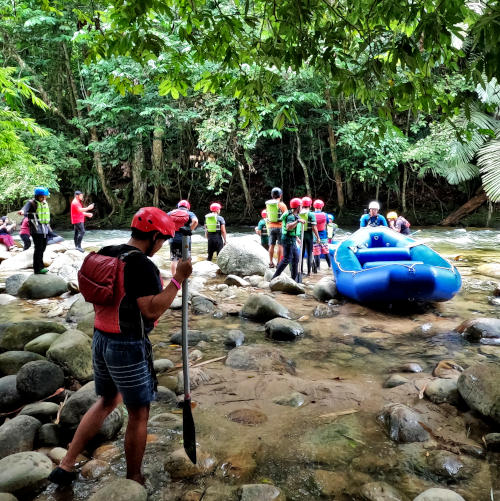 White water rafting in Gopeng