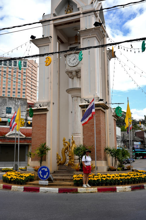 Attractions in Betong , clock tower