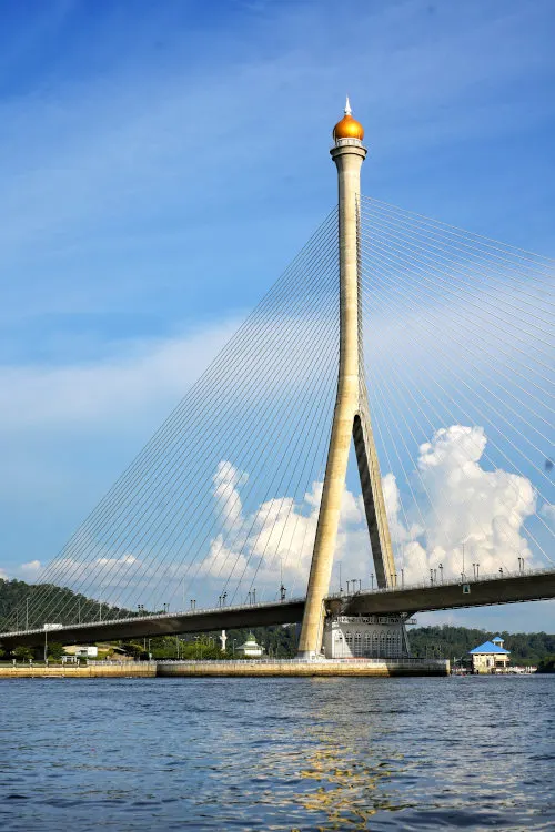 Kampong Ayer (73)-01 Raja Isteri Pengiran Anak Hajah Saleha Bridge, best places to visit in Brunei