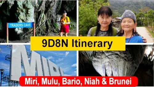 Sarawak travel itinerary