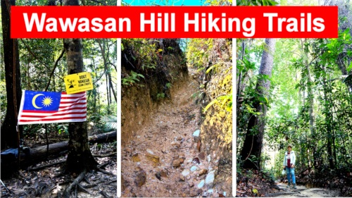 Wawasan Hill hiking trails