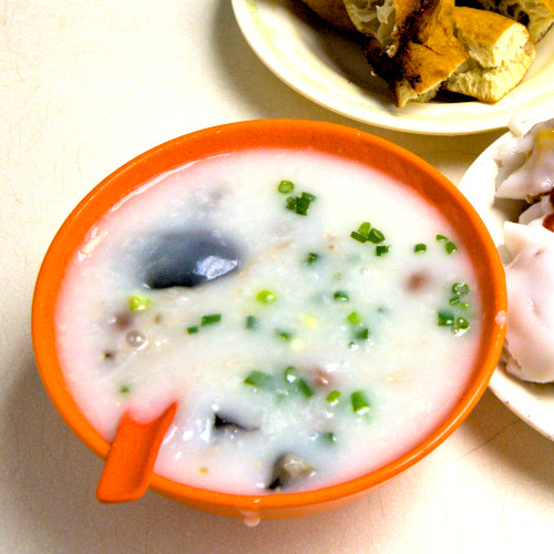 Boat congee (Ting Zai Zhou/艇仔粥), hong kong foods