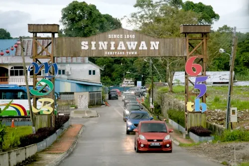 Siniawan Night Market, places to eat in Kuching