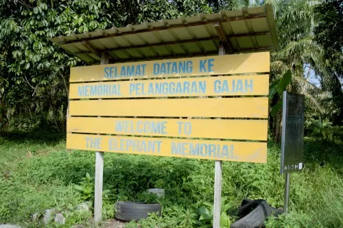 Sungai Kerawei Elephant Memoria