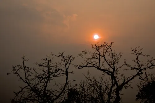 sunrise at Tadapani