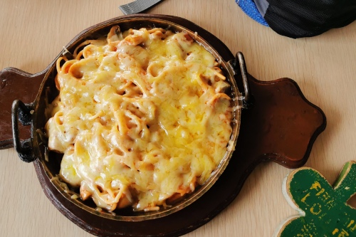 macaroni and cheese. 