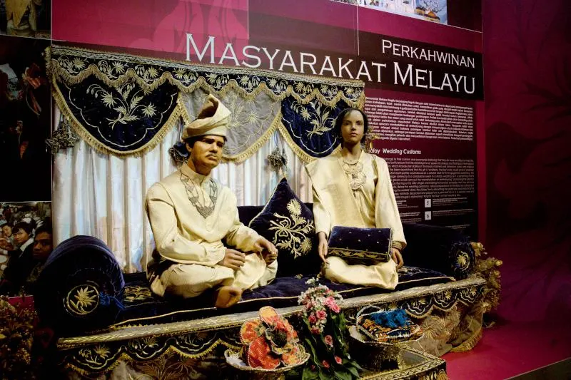 image of Malay wedding