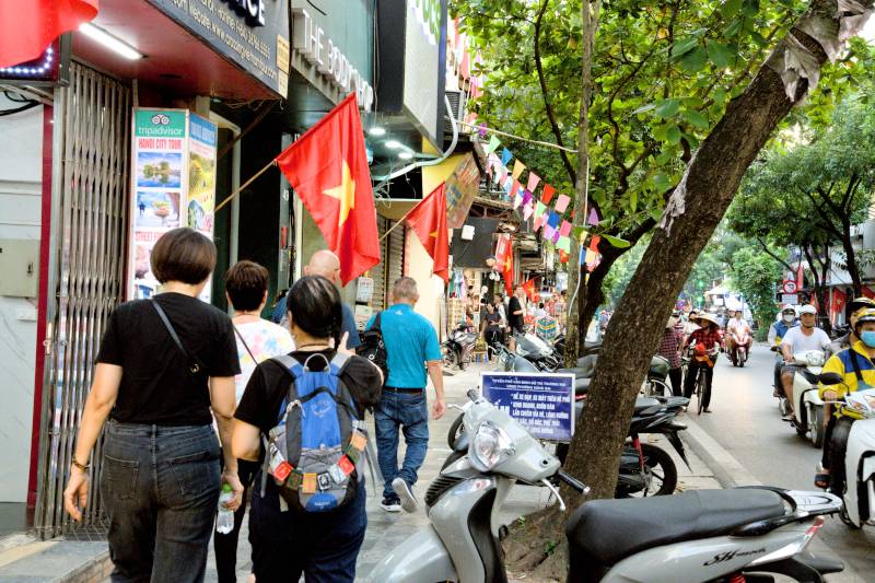 Hoan Kiem Lake area, Vietna's Independent day