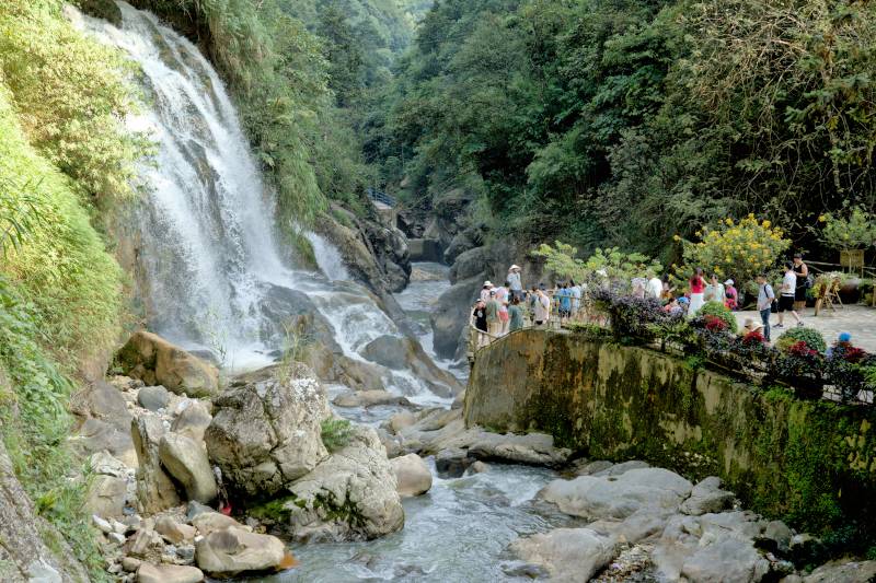 Cat Cat Waterfall, Cat Cat Village, Must-see attractions in Sapa