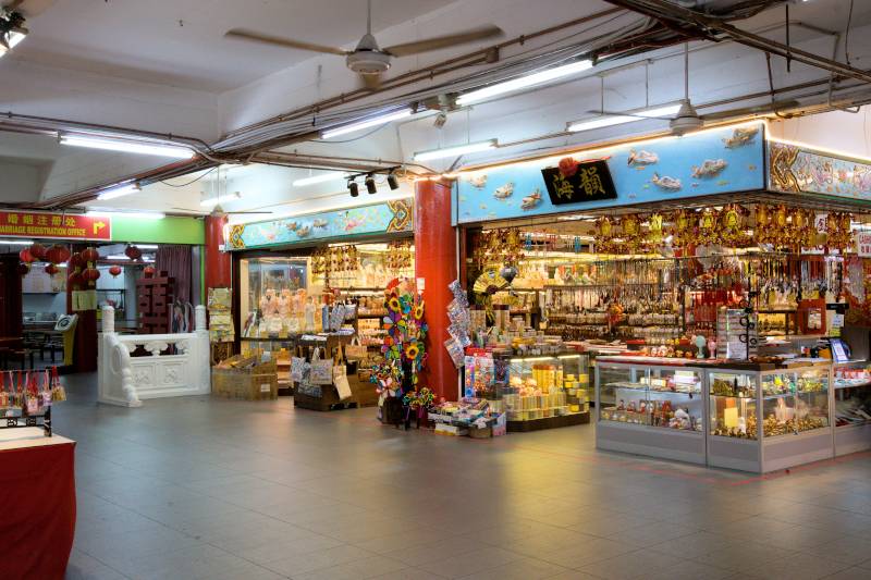 Thean Hou Temple Kuala Lumpur basement floor