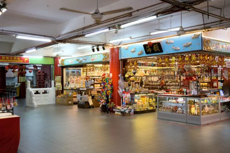 Thean Hou Temple Kuala Lumpur basement floor