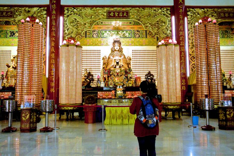 main shrine of Thean Hou temple