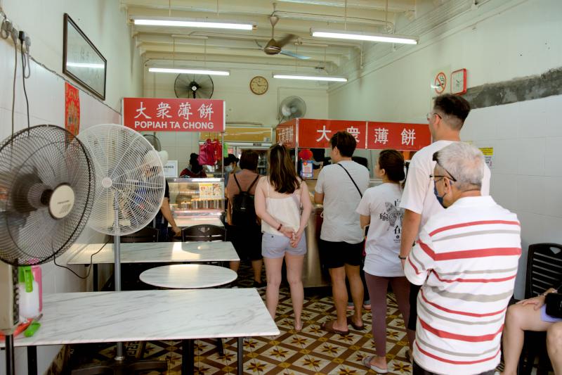 Popiah Ta Chong 大衆薄饼, Where to Eat in Melaka