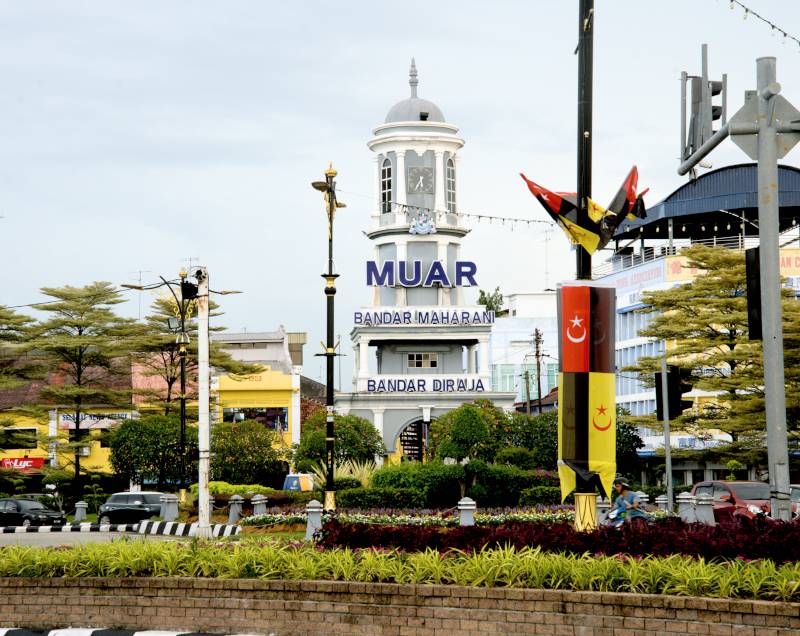 Muar clock tower