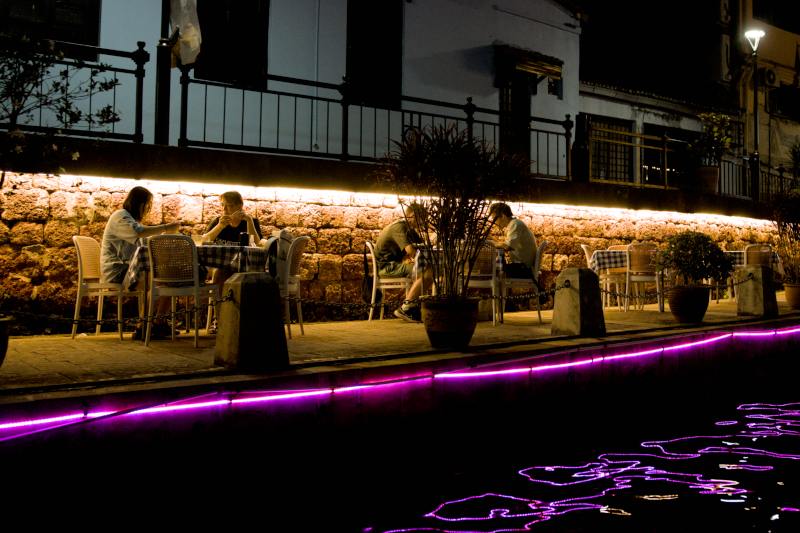 melaka night scene