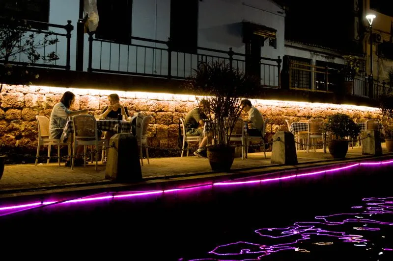 melaka night scene