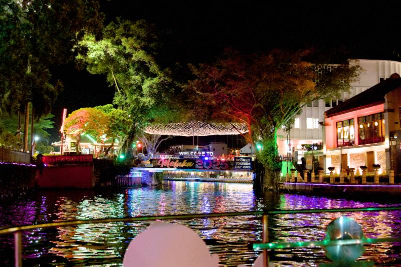 melaka night scene