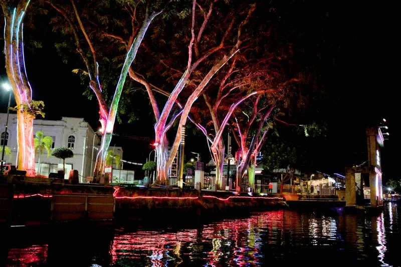 melaka night scene