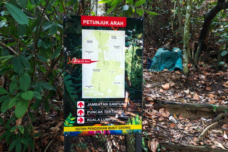 new bukit gasing signboard