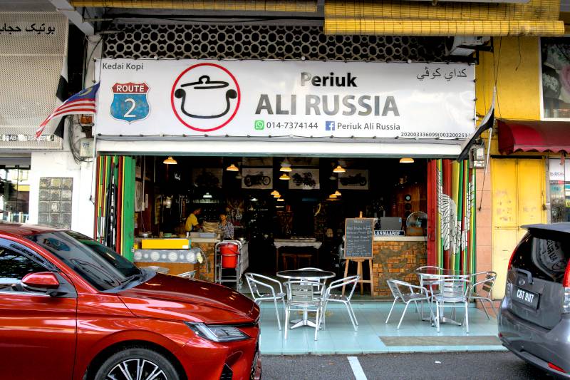 Periuk Ali Russia, Restaurants and Cafes in Kuantan