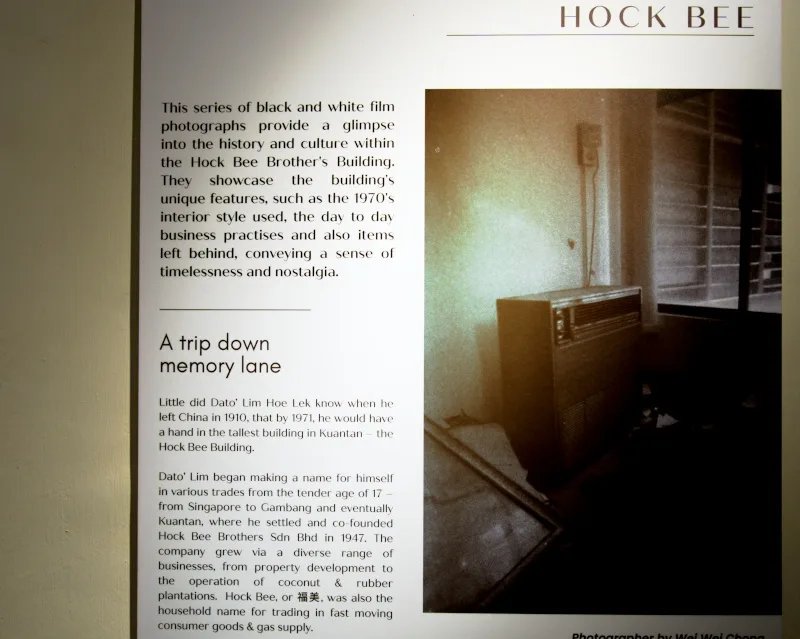 Ms Elliot at Hock Bee