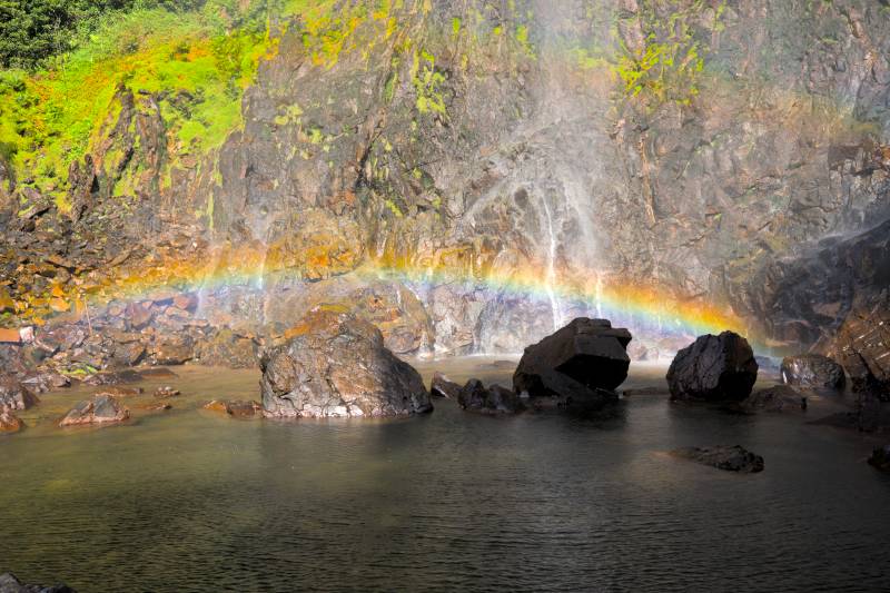 the double rainbow
