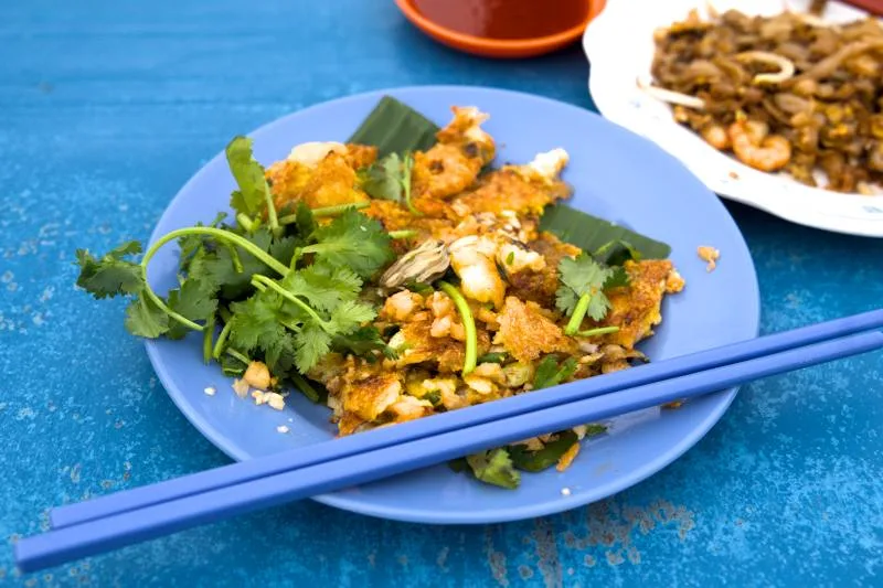 The fried oyster wit egg, Restaurants In Kedah and Perlis