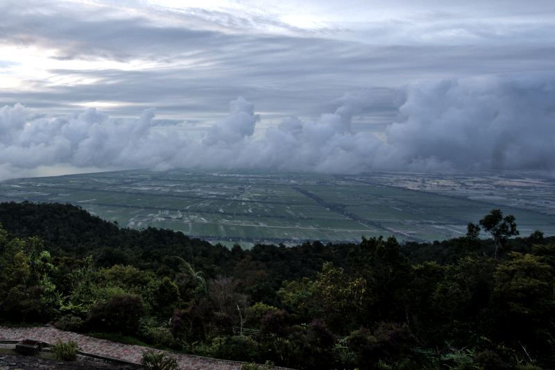 sea of clouds at Jerai Hill resort