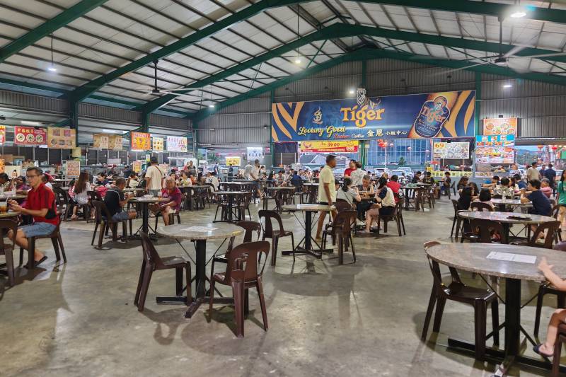 Looking Good Food Court, what to eat in Sitiawan